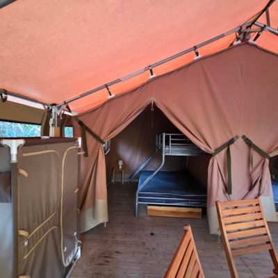 Cocoon River Lodge 28m2 (2 bedrooms - 5 people) (no bathroom) + terrace