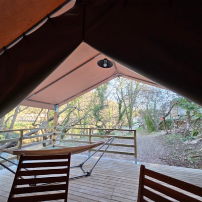 Cocoon River Lodge 28m2 (2 bedrooms - 5 people) (no bathroom) + terrace