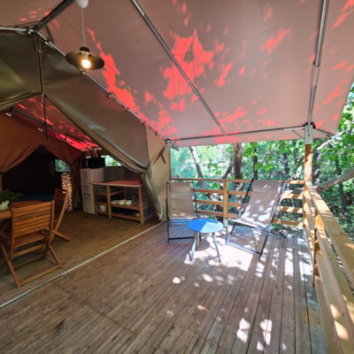Cocoon River Lodge, 28 m² - 2 bedrooms (no bathroom) + covered terrace