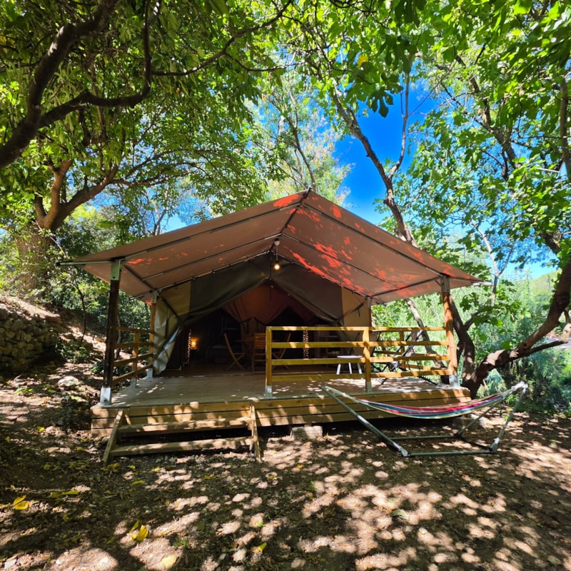 Cocoon River Lodge 28m2 (2 bedrooms - 5 people) (no bathroom) + terrace