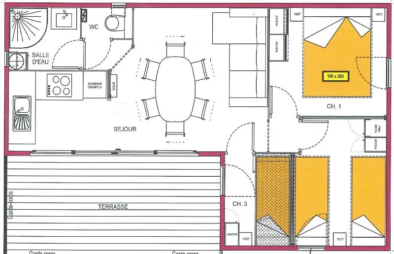 Cottage Privilège 4 Adultes + 2 Enfants Prestige