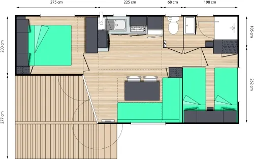 Mobil (Mercredi) Grand Confort Méditerranée