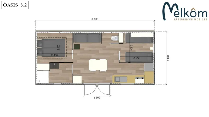 Cottage Oasis 2 Chambres