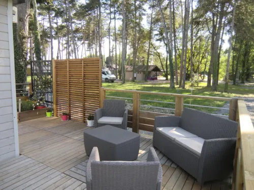 Bedroom - Suite Zen - 1 Bedroom - image n°3 - Camping Parc de la Dranse
