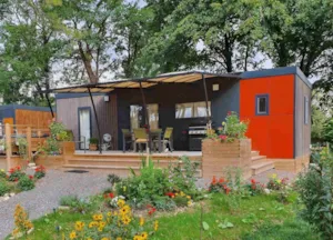 Locatif - Cottage Luxe - 2 bedrooms - 2 bathrooms - Camping Parc de la Dranse