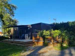 Locatif - Luxury Cottage - 2 bedrooms - 2 bathrooms 1 KING-SIZE BEDS 2 EXTRA BEDS - Camping Parc de la Dranse