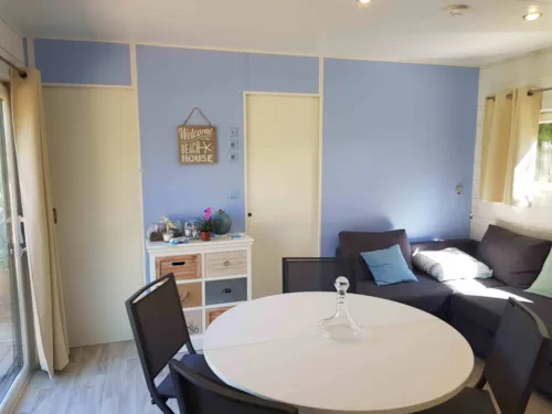 Mietunterkunft - Luxus-Ferienhaus 3 Schlafzimmer 1 Badezimmer - image n°4 - Camping Parc de la Dranse