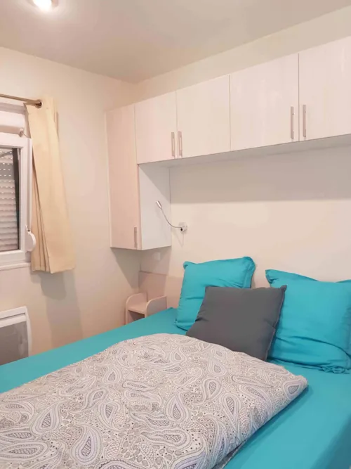 Mietunterkunft - Luxus-Ferienhaus 3 Schlafzimmer 1 Badezimmer - image n°5 - Camping Parc de la Dranse