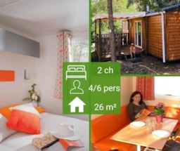 Huuraccommodatie(s) - Stacaravan - Camping Maureillas