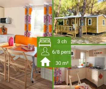 Mietunterkunft - Mobilheim - Camping Maureillas