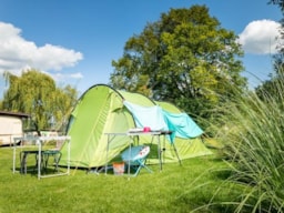 Pitch For Large Tent