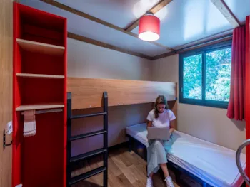 Mietunterkunft - Chalet Luxe 2 Schlafzimmer, 2 Badezimmer, Für Personen Mit Eingeschränkter Mobilität - Domaine de la Forge - Sea Green by Sunêlia