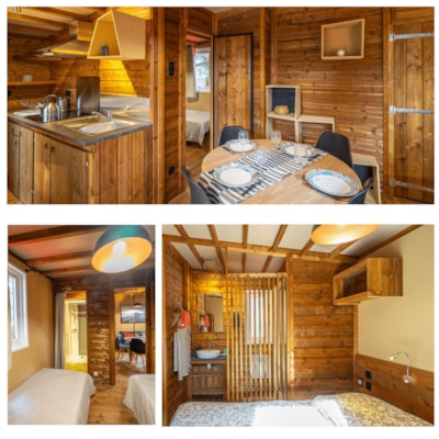 RES Cottage Prestige 2 bedrooms (Green Village  800 m from Domaine de la Forge)