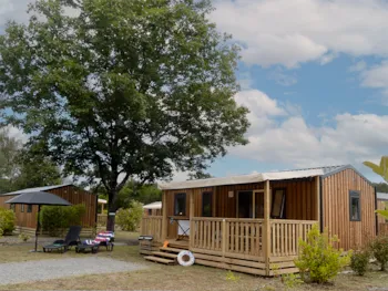 Mietunterkunft - Cottage Prestige 2 Zimmer 1 Badezimmer (Green Village 800 M Von Der Domaine De La Forge Entfernt) - Domaine de la Forge - Sea Green by Sunêlia