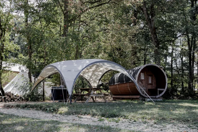 Glamping Barrel