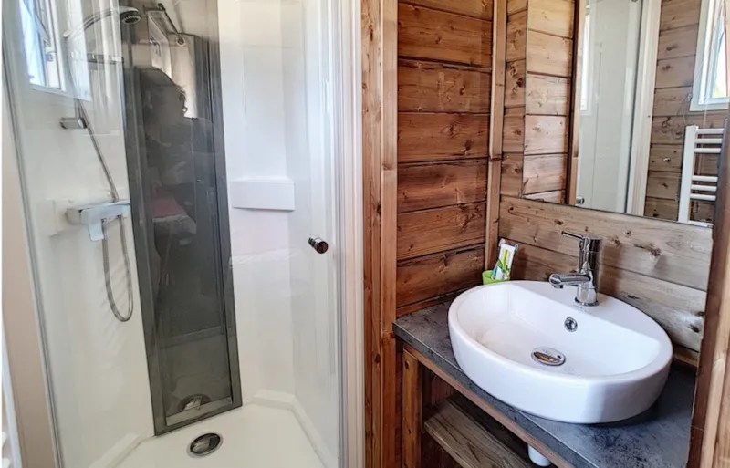 Glamping Barrel Avec Sanitaire Privatif À Proximité