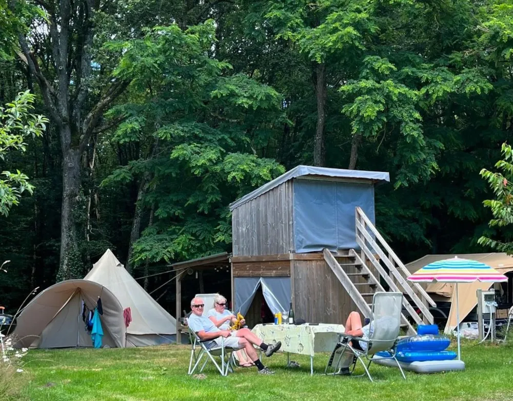 Location - Glamping Cabane - Camping L'Orangerie de Beauregard