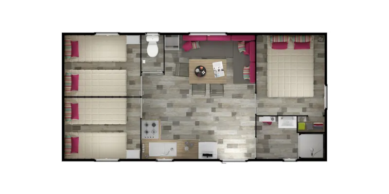 Bermudes Trio - 3 Chambres