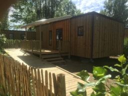 Mietunterkunft - Mobilheim 2 Zimmer Behindertengerechtes - Camping Seasonova Ile de Ré