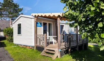 Mietunterkunft - Mobilheim Comfort - 30M² - 3 Schlafzimmer - Überdachte Terrasse - - Camping Marvilla Parks - Domaine du Clarys