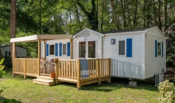 Mietunterkunft - Mobilheim Classic Xl - 34M² - Klimaanlage - 3 Schlafzimmer - Erhöhte Terrasse - - Camping Marvilla Parks - Domaine du Clarys