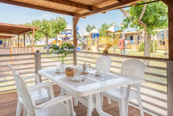 Mietunterkunft - Lodge Comfort Tiere Erlaubt - Club del Sole Riccione Easy Camping Village 