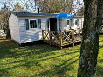Mietunterkunft - Mobilheim Les Pins 32M² - Camping Hello Soleil