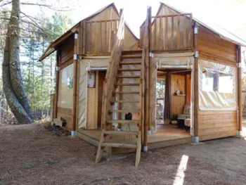 Mietunterkunft - Holzhütte L’Écureuil - Camping Hello Soleil