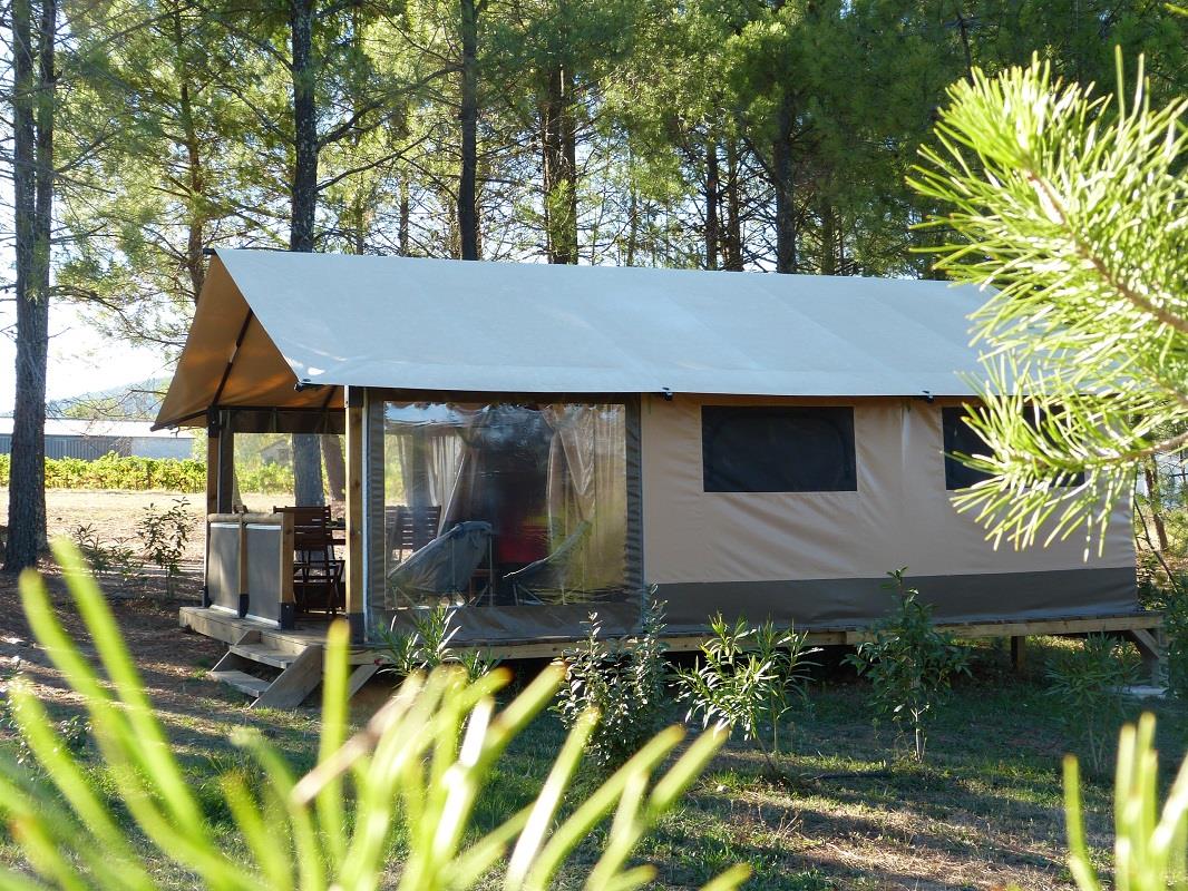 Mietunterkunft - Natura Lodge - Camping Hello Soleil