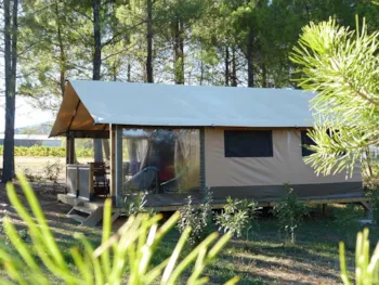 Mietunterkunft - Natura Lodge - Camping Hello Soleil