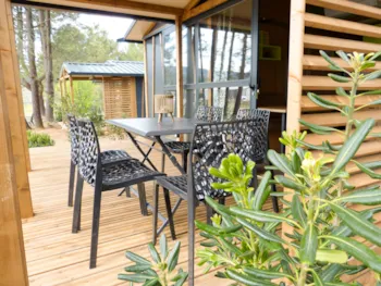 Mietunterkunft - Cottage "Ceven' View" - Camping Hello Soleil