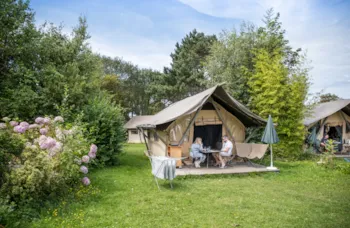 Location - Tente Canadienne Ii - Huttopia Les Falaises - Normandie