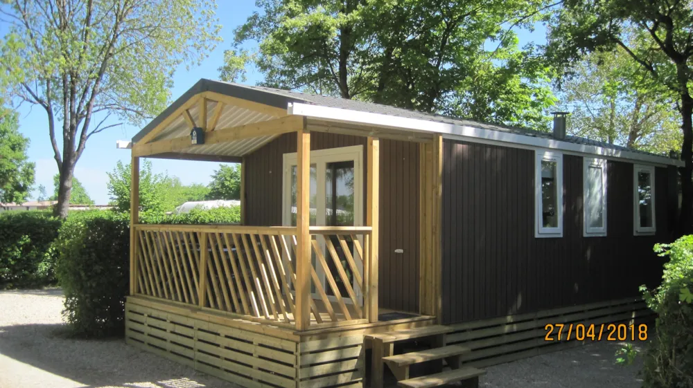 Location - Loggia Bay - Camping Le Paradis des Dombes