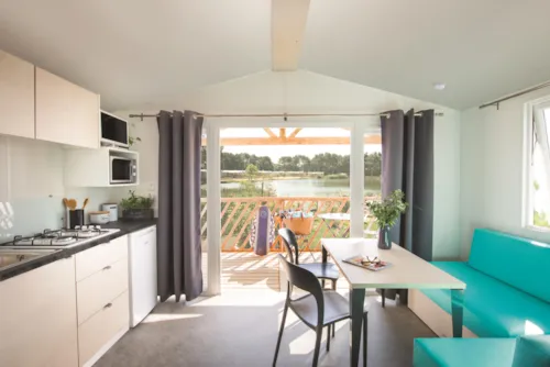 Location - Loggia Bay - image n°2 - Camping Le Paradis des Dombes