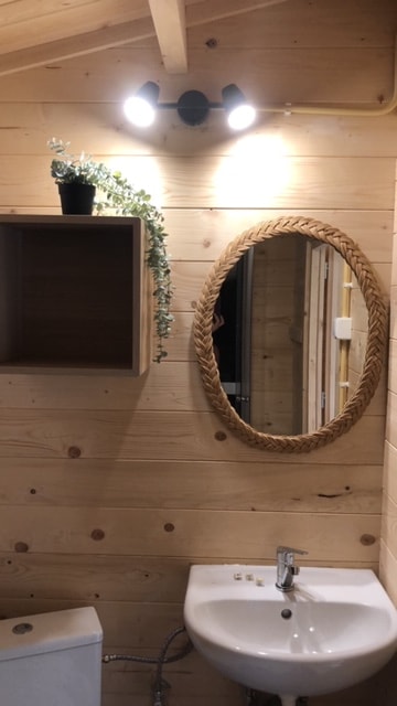 wooden cottage