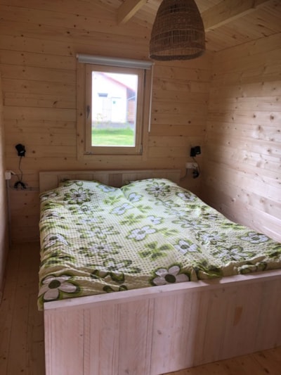 wooden cottage