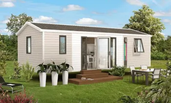 Mietunterkunft - Mobilheim Iparla 3Ch - Camping la Ferme des 4 Chênes