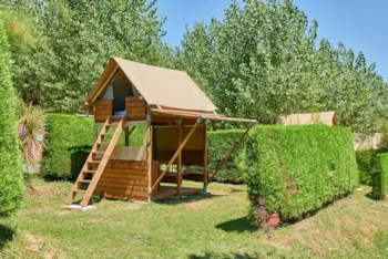 Mietunterkunft - Tente Bivouac - Camping la Ferme des 4 Chênes