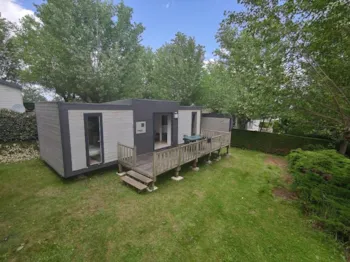 Mietunterkunft - Taos Luxe 2Ch 2Sdb 2Wc Clim - Camping la Ferme des 4 Chênes
