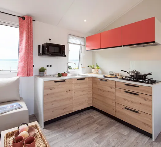 Mobil-Home Aitxuri 3 Ch Neuf 2022 - Clim Lave Vaisselle Terrasse Couverte