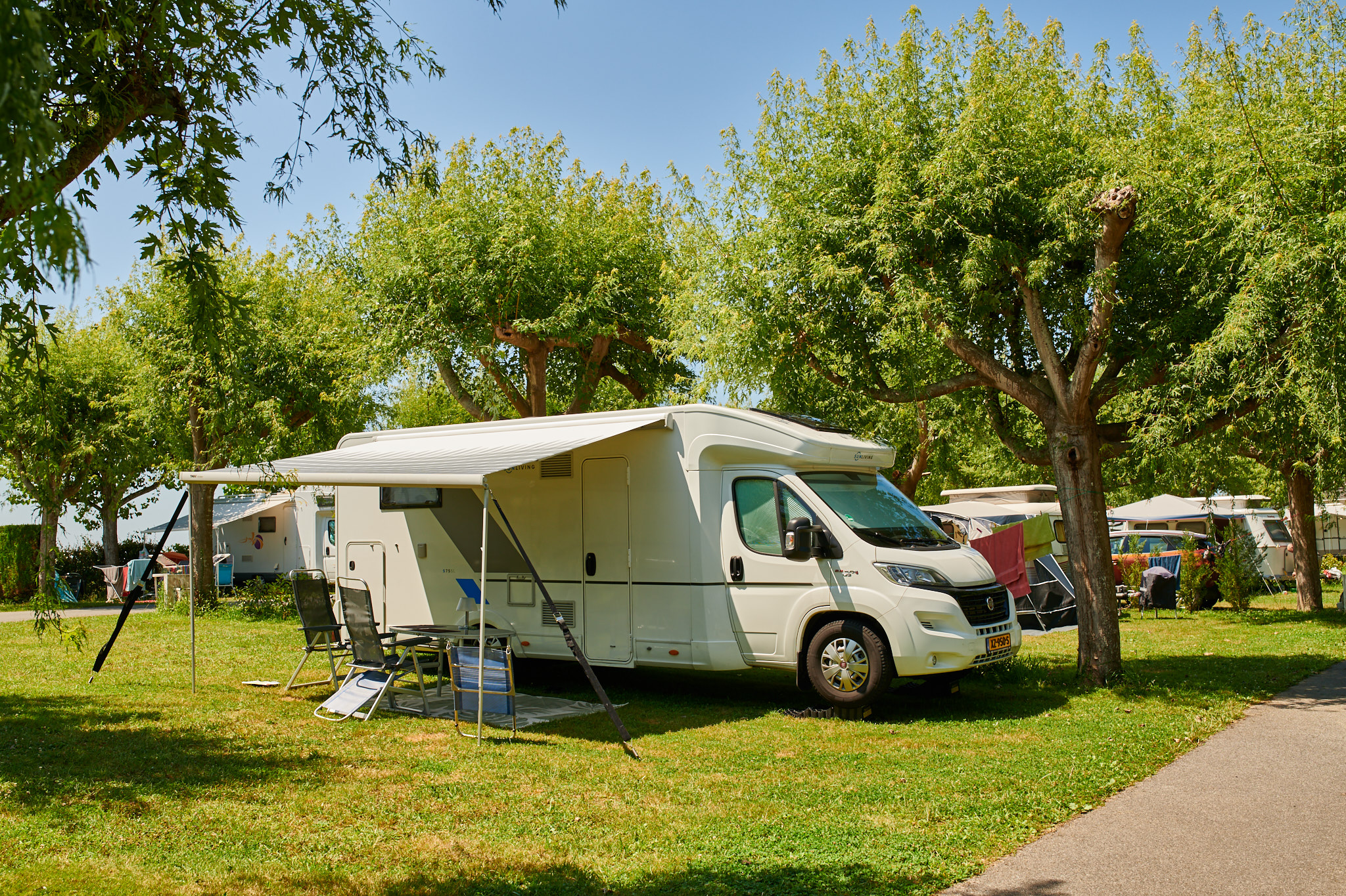 Emplacement Caravane, Camping car ou Van