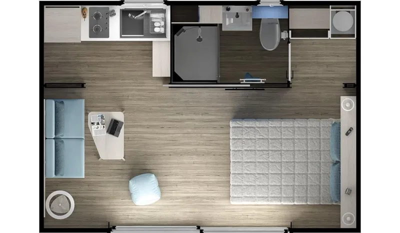 Mobil-Home Otello Solo Premium Avec Spa 2 Pers.