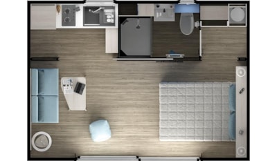 Mobil-home Otello Solo Premium avec SPA 2 pers. — 10