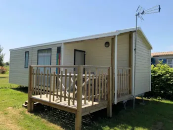 Huuraccommodatie(s) - Stacaravan 27M² Confort Premium 2 Slaapkamers - Camping Au Pré de l'Etang