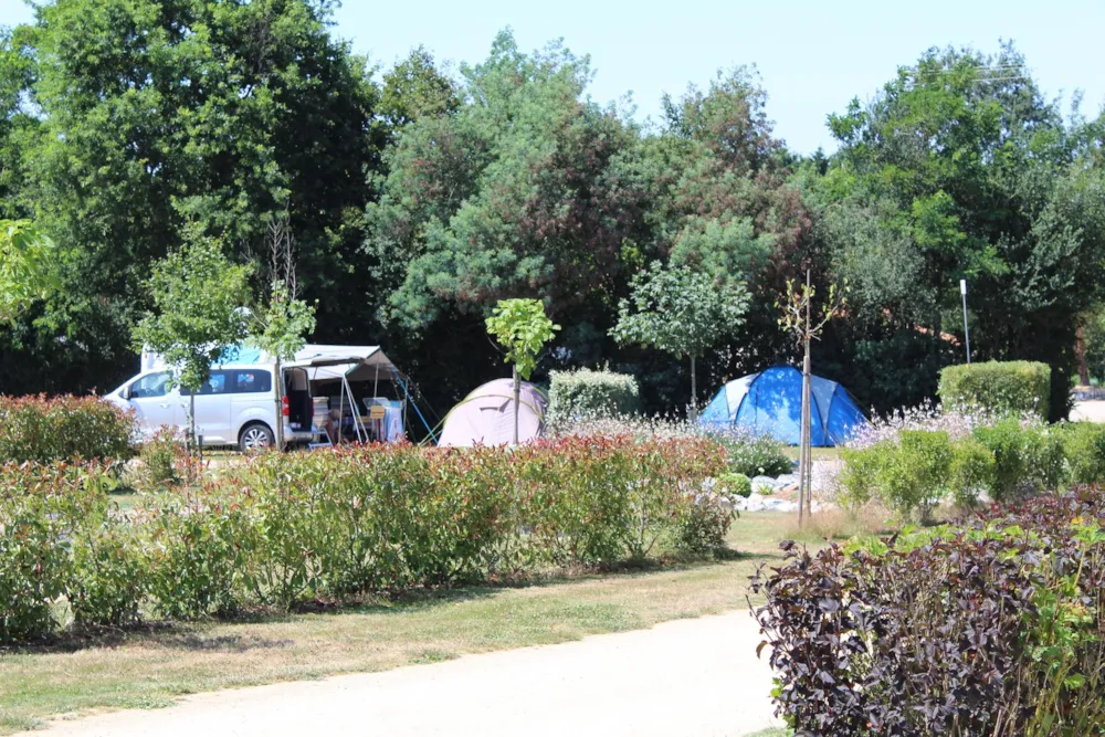 Standplaats auto + tent of caravan