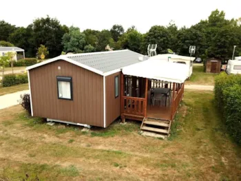 Huuraccommodatie(s) - Stacaravan 31M² Santa Fé Duo 2 Slaapkamers - Camping Au Pré de l'Etang