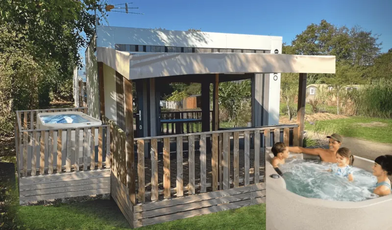 Mobil-Home Otello Solo Premium Avec Spa 2 Pers.