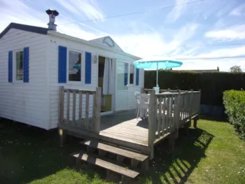 Mietunterkunft - Mobil Home Cosy - Camping Les Pommiers