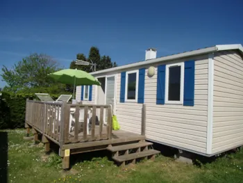 Mietunterkunft - Mobil Home Cosy - Camping Les Pommiers