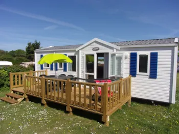 Mietunterkunft - Mobil Home Komfort - Camping Les Pommiers
